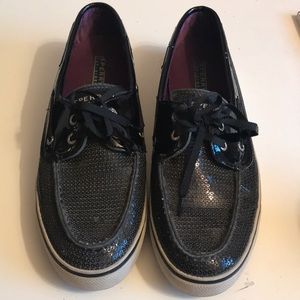 Black Sperry top-sider